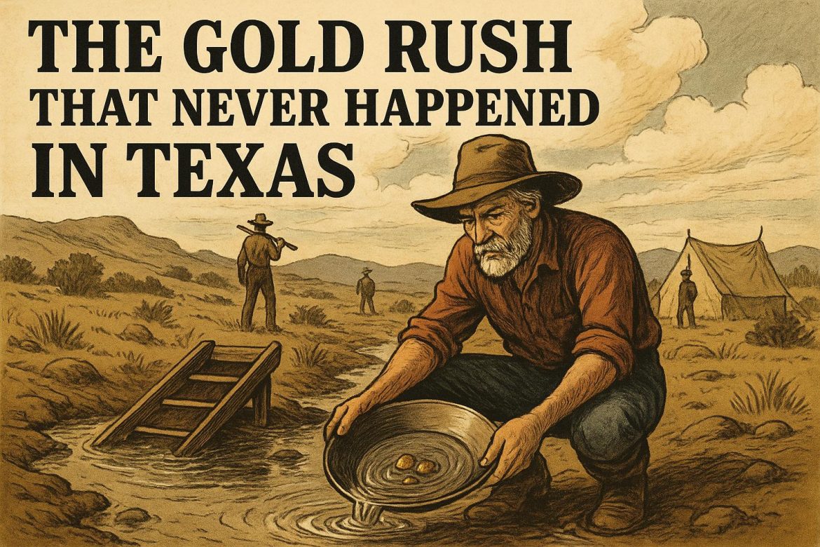 The Gold Rush that Never Happened in Texas